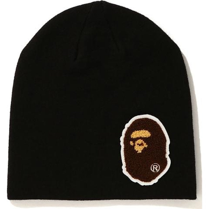 BAPE Big Ape Head Knit Cap (FW20) Black