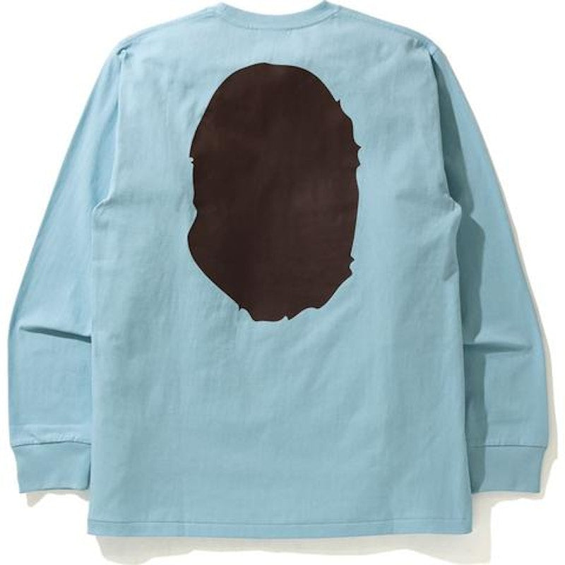 BAPE Big Ape Head L/S Tee Sax