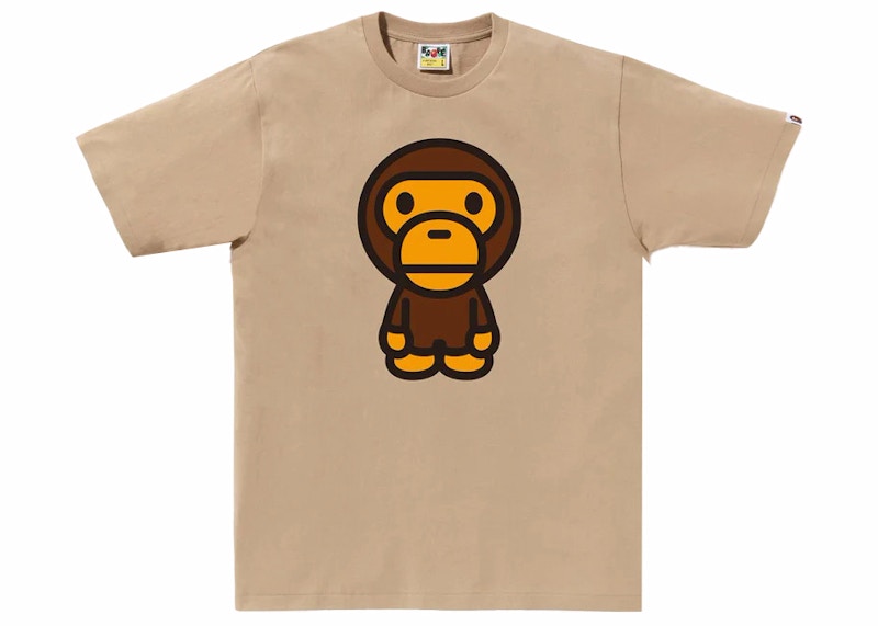 BAPE Big Baby Milo Tee Beige