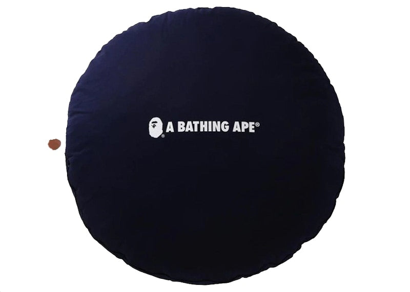 BAPE Big Busy Work Shop BWS Cushion Navy