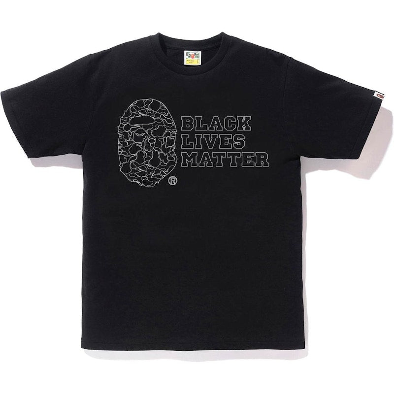 BAPE Black Lives Matter T-shirt Black