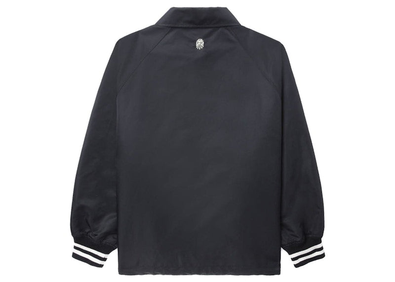 BAPE Black Logo Coach Jacket Black