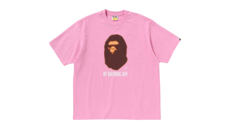 BAPE Blur By Bathing Ape Relaxed Fit Tee Pink