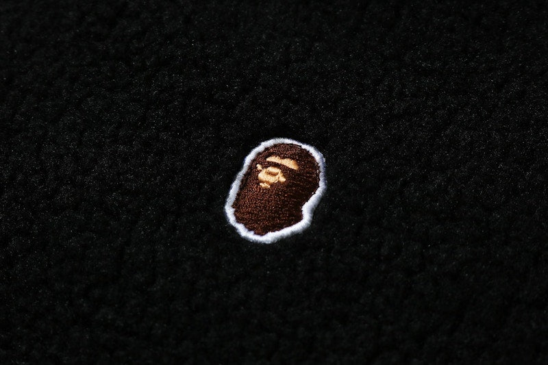 BAPE Boa Ape Head One Point Zip Jacket Black