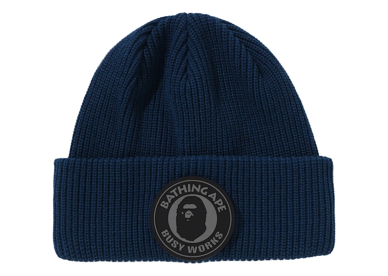 BAPE Busy Work Knit Cap Blue