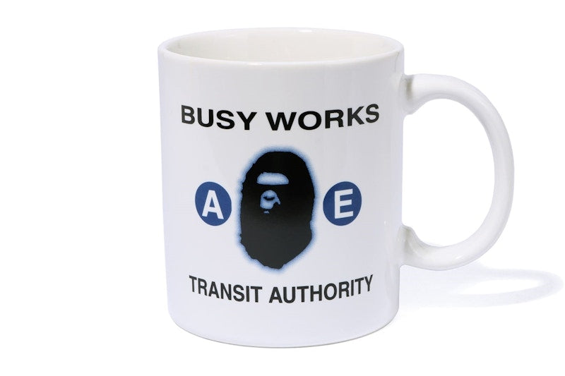BAPE Busy Works Mug White