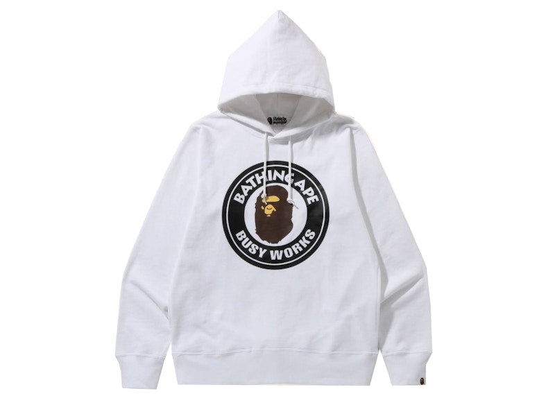 BAPE Busy Works Pullover Hoodie (SS22) White