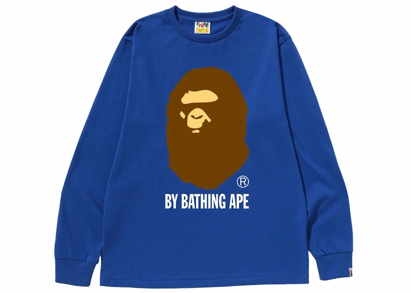 BAPE By Bathing Ape L/S Tee Blue