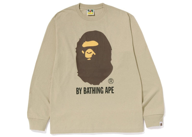 BAPE By Bathing Ape L/S Tee (FW22) Beige