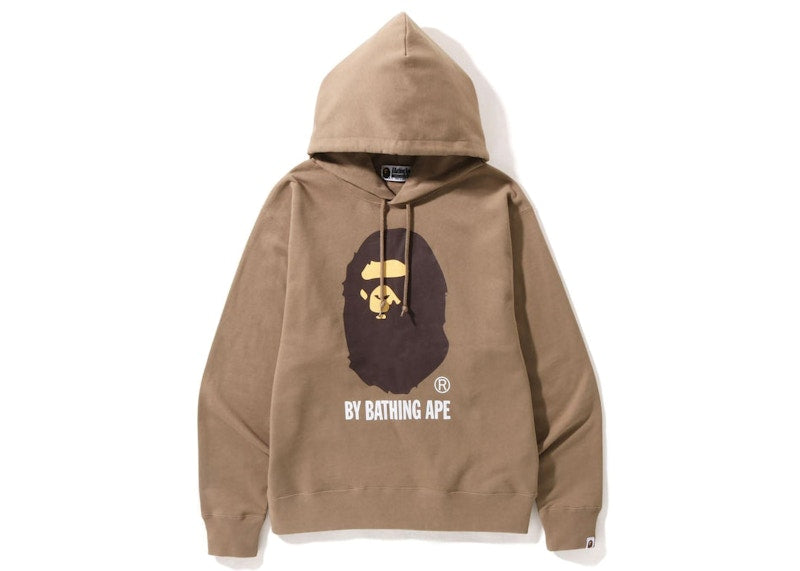 BAPE By Bathing Ape Online Exclusive Relaxed Fit Pullover Hoodie Beige