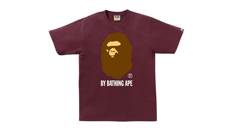 BAPE By Bathing Ape Tee Burgundy