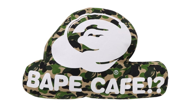 BAPE Cafe Cushion White