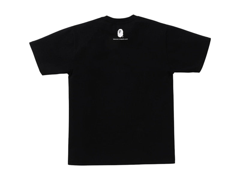 BAPE Camo Go Ape Pointer Big Ape Head Tee Black
