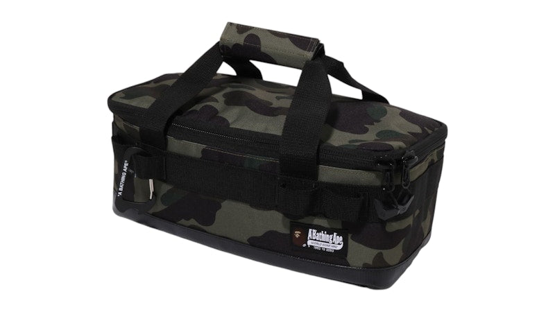 BAPE Camo Multi Gear Container S Bag Green