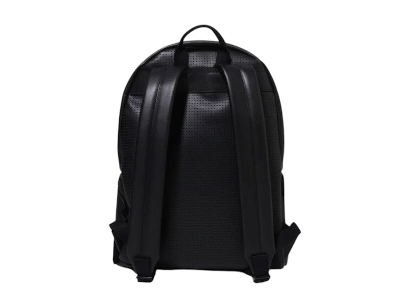 BAPE Camo Patch Leather Daypack Black