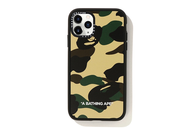 BAPE Casetify 1st Camo iPhone 11 Pro Case Yellow