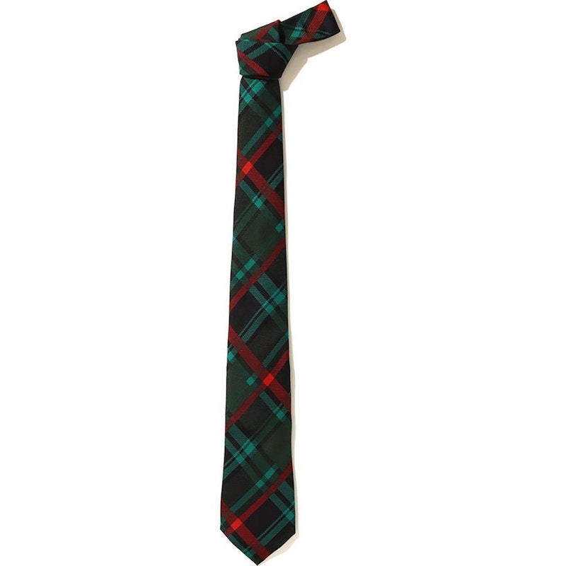 BAPE Check Tie Green