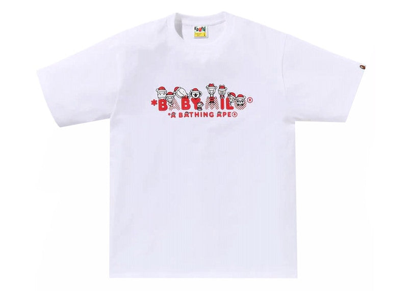 BAPE Christmas Baby Milo Tee (FW23) White