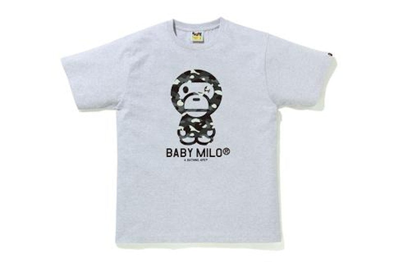 BAPE City Camo Baby Milo Tee Gray