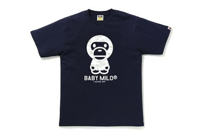 BAPE City Camo Baby Milo Tee Navy