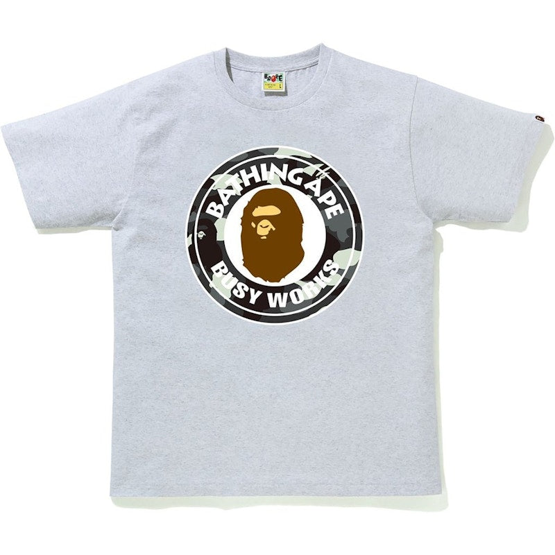 BAPE City Camo Busy Works Tee Gray