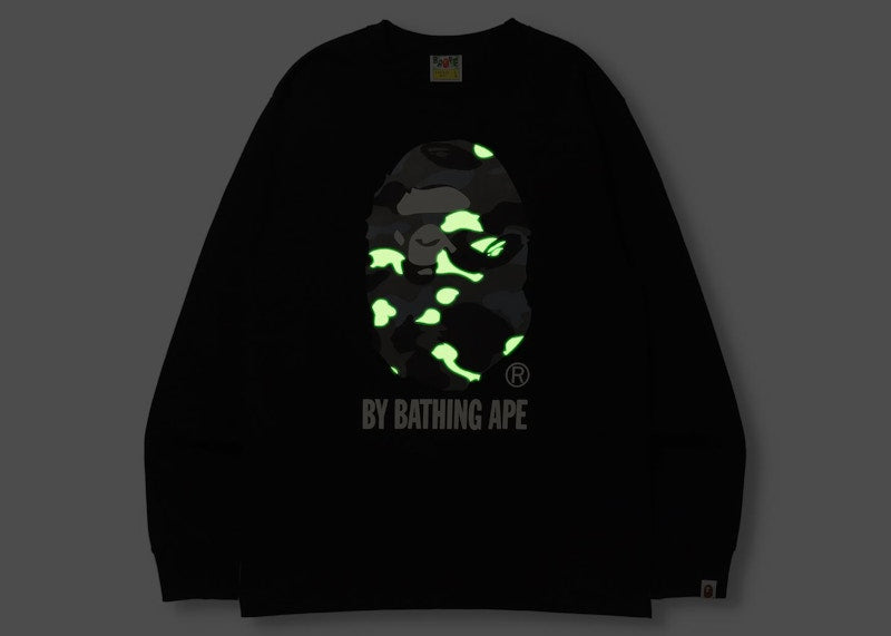 BAPE City Camo By Bathing Ape Online Exclusive L/S Tee (FW21) Black