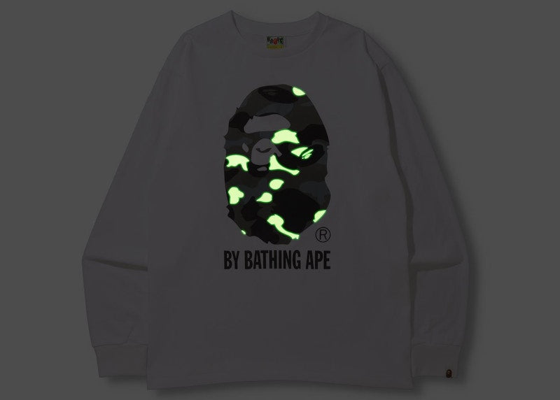 BAPE City Camo By Bathing Ape Online Exclusive L/S Tee (FW21) White