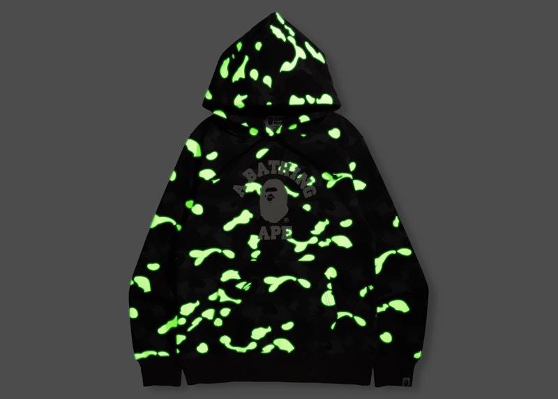 BAPE City Camo College Online Exclusive Pullover Hoodie (FW21) Black