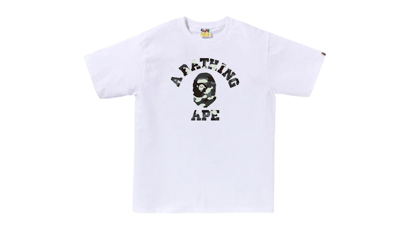 BAPE City Camo College Tee (FW25) White