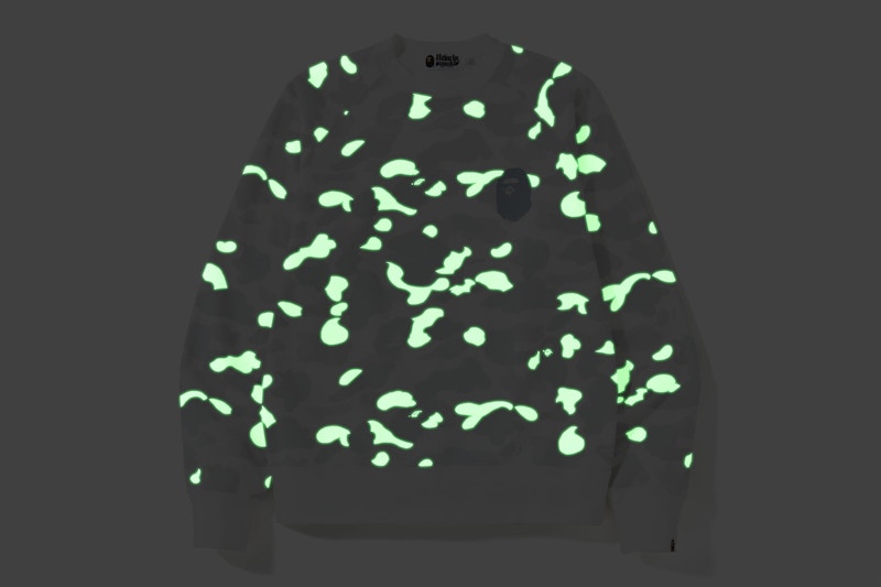 BAPE City Camo Crewneck White