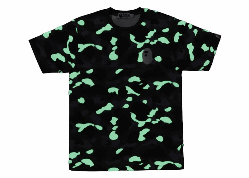 BAPE City Camo Large Ape Head Tee Black