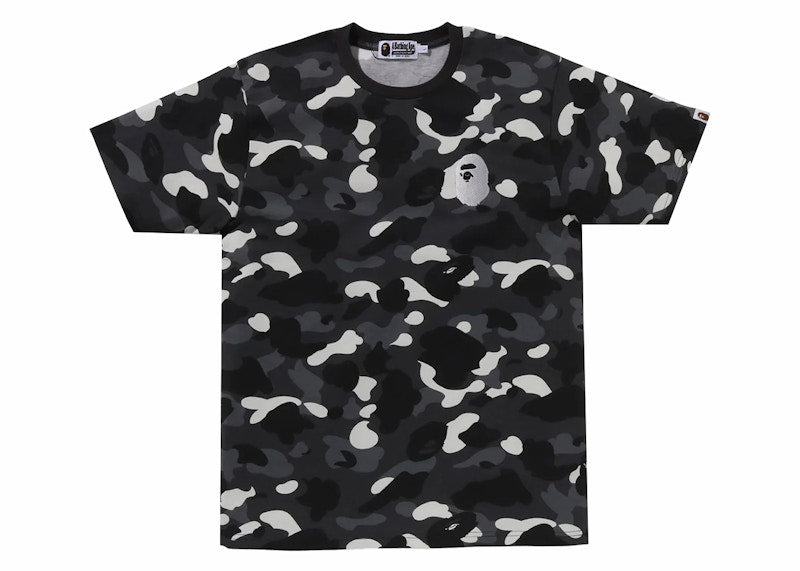 BAPE City Camo Large Ape Head Tee Black