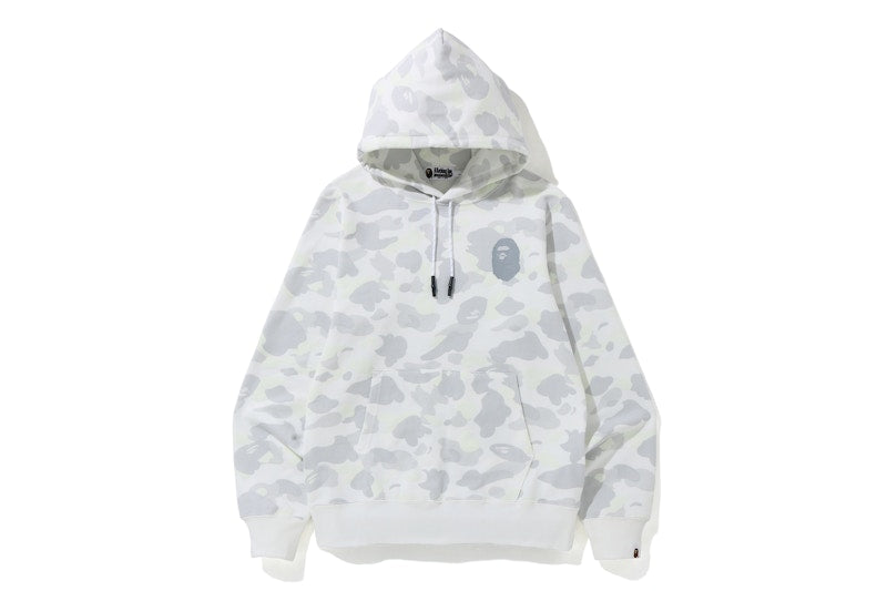 BAPE City Camo Pullover Hoodie White