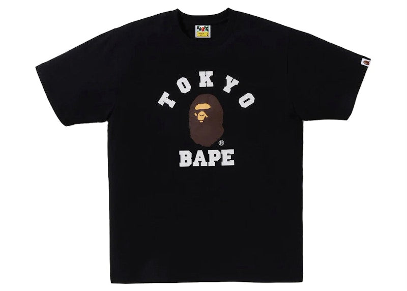 BAPE City Tokyo College Tee (SS23) Black