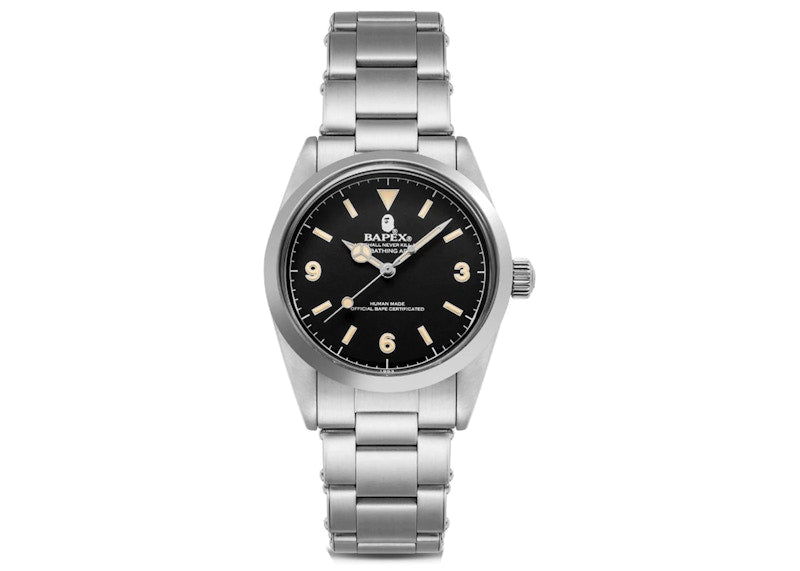 BAPE Classic BAPEX Silver/Black
