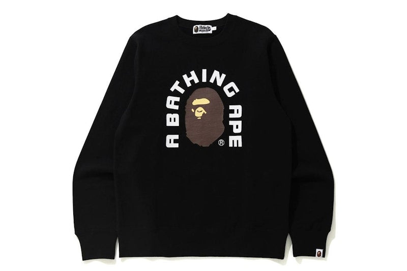 BAPE College 2020 Crewneck Black