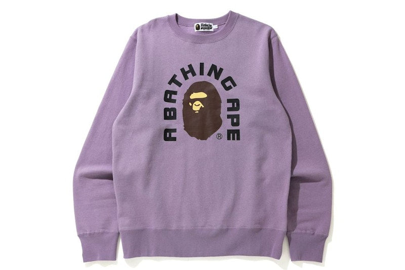 BAPE College 2020 Crewneck Purple