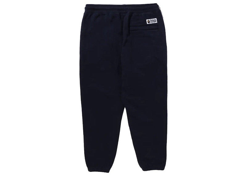 BAPE College Badges Sweatpants Navy