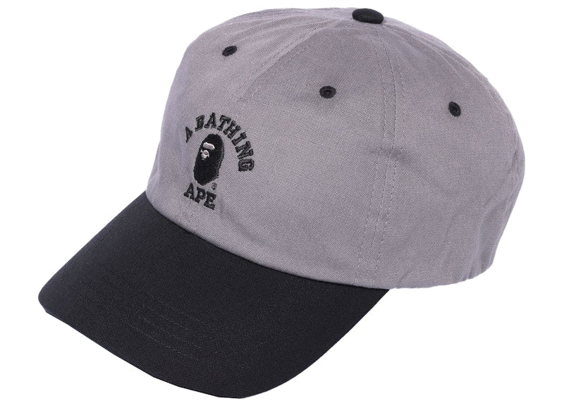 BAPE College Panel Cap (SS22) Gray