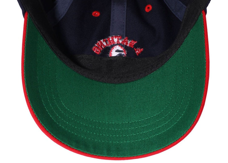 BAPE College Panel Cap (SS22) Navy