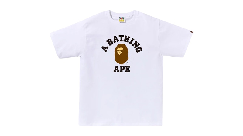 BAPE College Tee (FW25) White