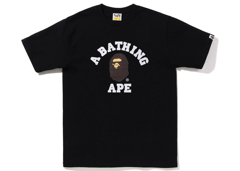 BAPE College Tee (SS23) Black