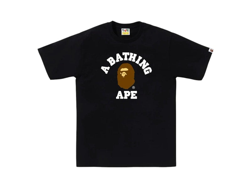 BAPE College Tee (SS25) Black