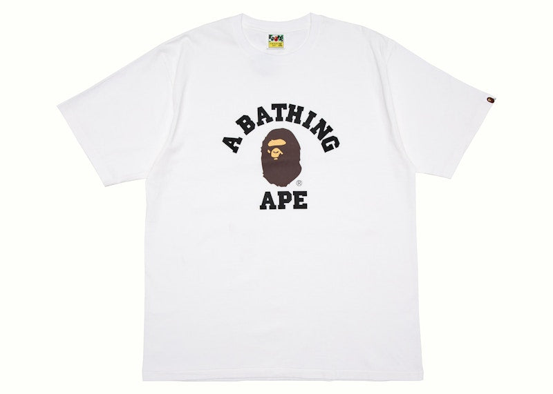 BAPE College Tee White