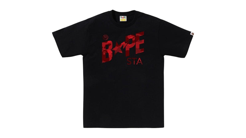BAPE Color Camo Bape Sta Logo Tee Tee Black