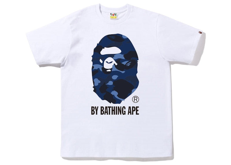 BAPE Color Camo By Bathing Ape Tee (FW22) White Navy