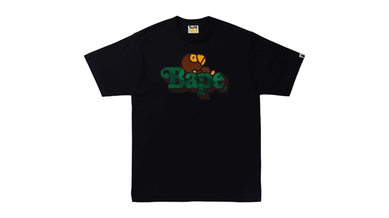 BAPE Color Camo C Milo On Bape (SS25) Tee Black/Green