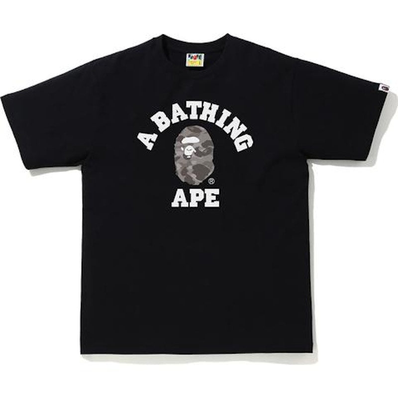 BAPE Color Camo College Tee Black/Gray