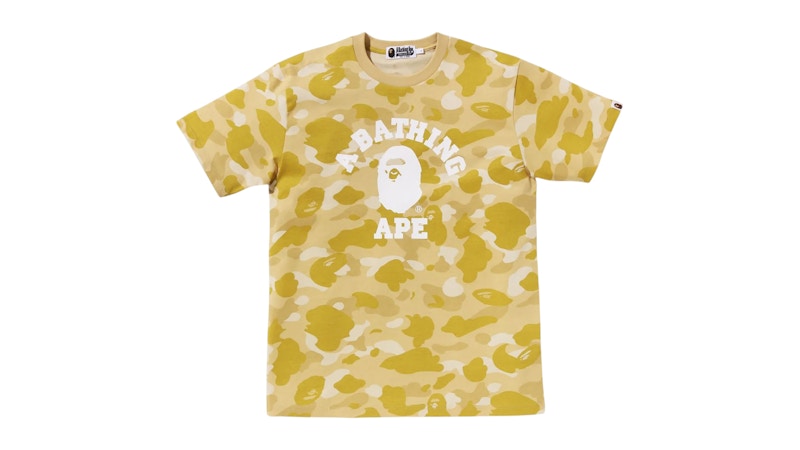 BAPE Color Camo College Tee (FW25) Yellow