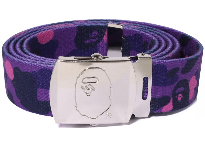 BAPE Color Camo Gi Belt Purple